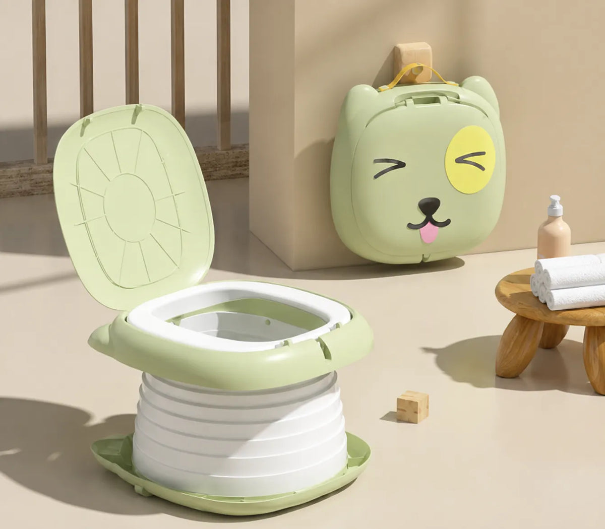 Toilettes pliables pour enfants